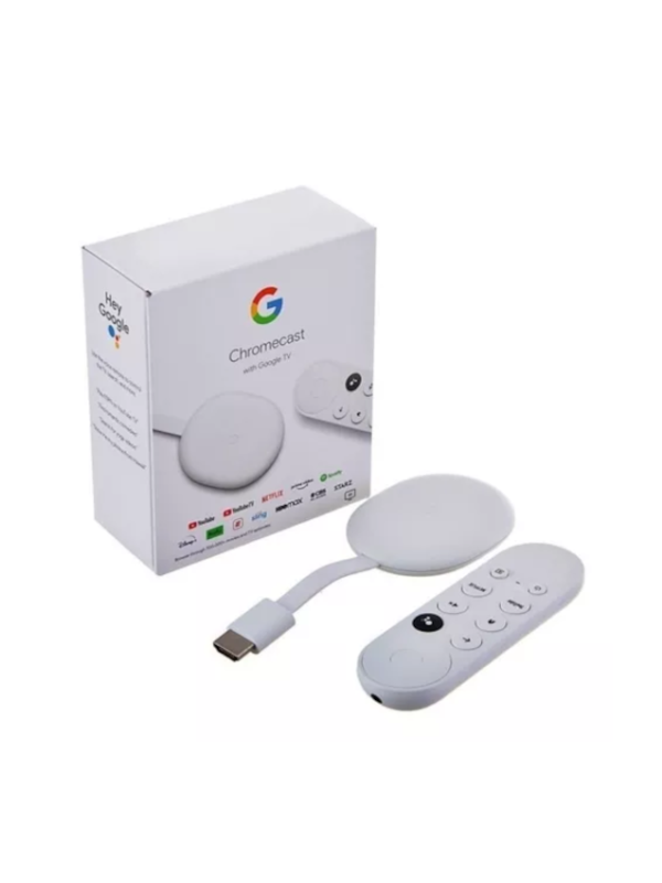 GOOGLE CHROMECAST 4k 4ta GEN CONTROL REMOTO